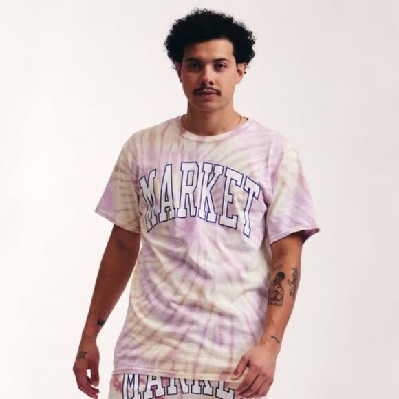 Other - Market Men's Purple and Yellow T-shirt Size XXL